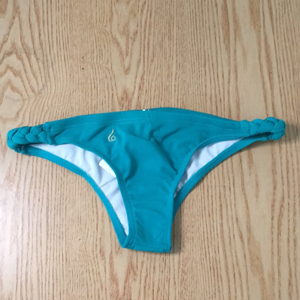 Bin 6 New Lo Swim Sport Training Swimsuit Bikini Bottoms Guadalupe Size Small